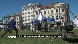 Den dětí na Masarykově náměstí v centru Ostravy se vydařil