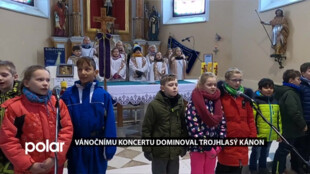 Koncertu školy v kostele sv. Jana Nepomuckého dominoval trojhlasý kánon