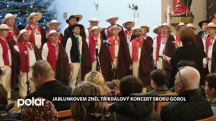 Jablunkovem zněl Tříkrálový koncert sboru Gorol a dětských sborů